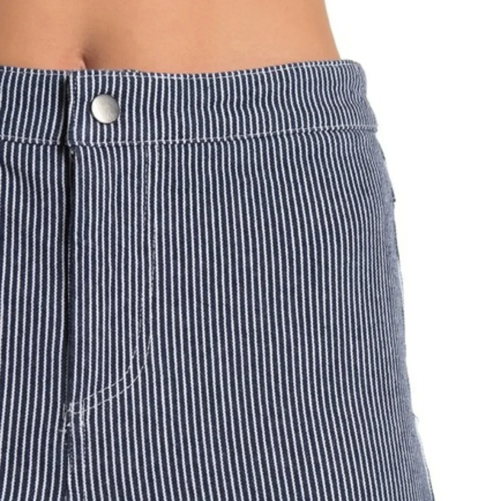cupcakes and cashmere Wren Striped Skinny Pants Size 8 - Picture 3 of 8
